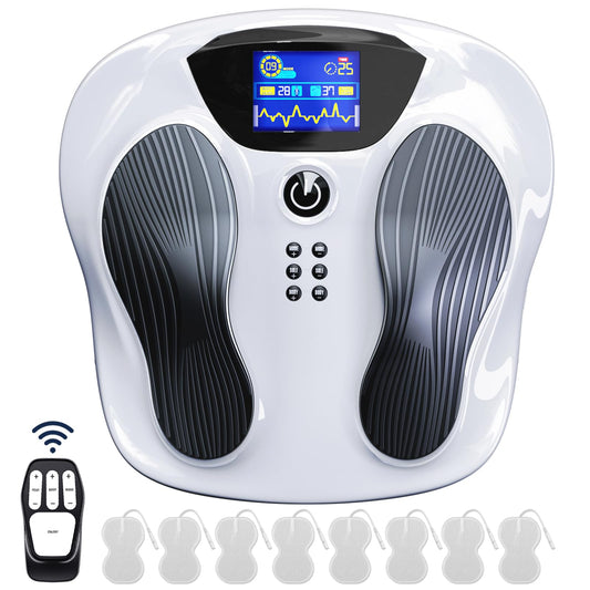 Creliver Foot Nerve Muscle Stimulator Pro, TENS & EMS Foot Massager for Neuropathy, Circulation and Body Pain Relief, Electric Feet Legs Blood Circulation Machine, FSA or HSA Eligible